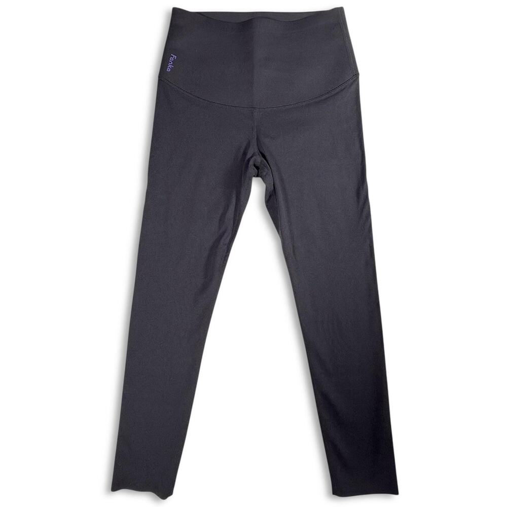 FANKA Body Sculpt 7/8 Leggings M Black High Rise Reversible Compression Yoga - Picture 9 of 14